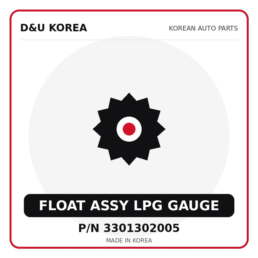 Genuine Mobis FLOAT ASSY LPG GAUGE 3301302005 - Korean auto parts from D&U Korea