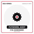 Genuine Mobis FLYWHEEL ASSY 2320036000 for Korean vehicles | D&U Korea