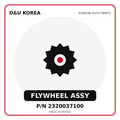 Genuine Mobis FLYWHEEL ASSY 2320037100 - Korean auto parts from D&U Korea