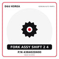 Genuine Mobis FORK ASSY SHIFT 2 4 438402D600 - Korean auto parts from D&U Korea