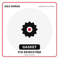 Genuine Mobis GASKET 9938557MJ0 - Korean auto parts from D&U Korea