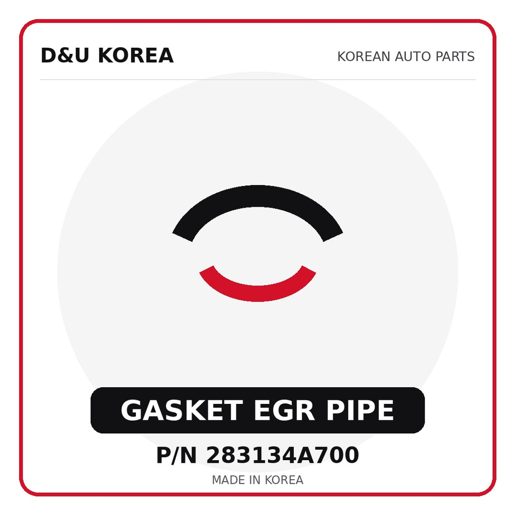 Genuine Mobis GASKET EGR PIPE 283134A700 for Korean vehicles | D&U Korea