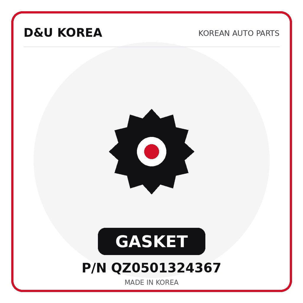 Genuine Mobis GASKET QZ0501324367 for Korean vehicles | D&U Korea
