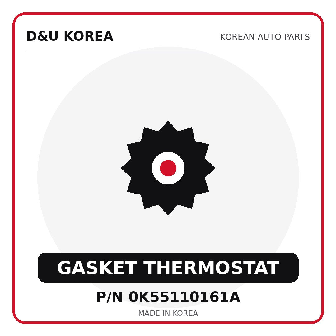 Genuine Mobis GASKET THERMOSTAT 0K55110161A - Korean auto parts from D&U Korea