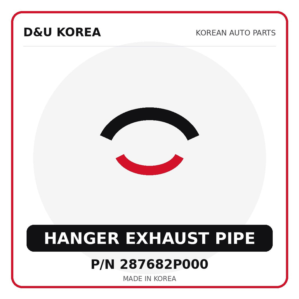 Genuine Mobis HANGER EXHAUST PIPE 287682P000 - Korean auto parts from D&U Korea