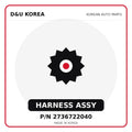Genuine Mobis HARNESS ASSY 2736722040 - Korean auto parts from D&U Korea