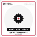 Genuine Mobis HEAD REST ASSY AA33288140044 for Korean vehicles | D&U Korea