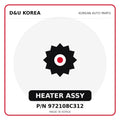 Genuine Mobis HEATER ASSY 972108C312 for Korean vehicles | D&U Korea