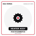 Genuine Mobis HEATER ASSY 972208EFC0 for Korean vehicles | D&U Korea