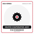 Genuine Mobis HEATER EVAPORATOR ASSY 97205H8220 for Korean vehicles | D&U Korea