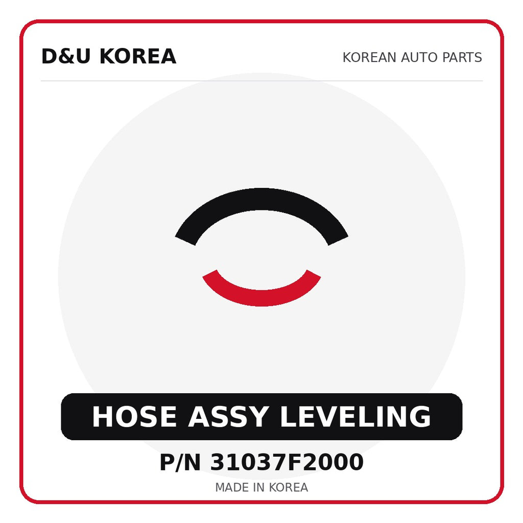 Genuine Mobis HOSE ASSY LEVELING 31037F2000 - Korean auto parts from D&U Korea