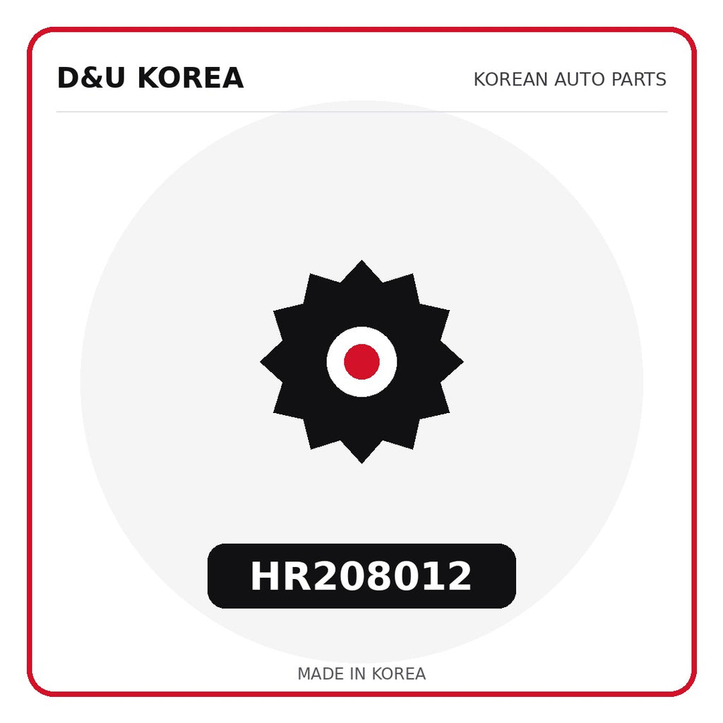 Genuine Mobis HR208012  for Korean vehicles | D&U Korea
