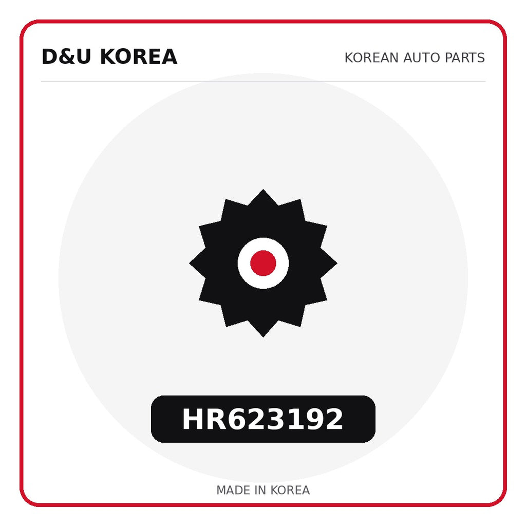 Genuine Mobis HR623192  for Korean vehicles | D&U Korea