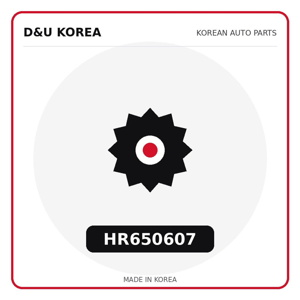 Genuine Mobis HR650607  for Korean vehicles | D&U Korea