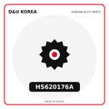Genuine Mobis HS620176A  for Korean vehicles | D&U Korea