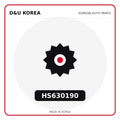 Genuine Mobis HS630190  for Korean vehicles | D&U Korea