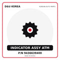 Genuine Mobis INDICATOR ASSY ATM 9436639400 for Korean vehicles | D&U Korea