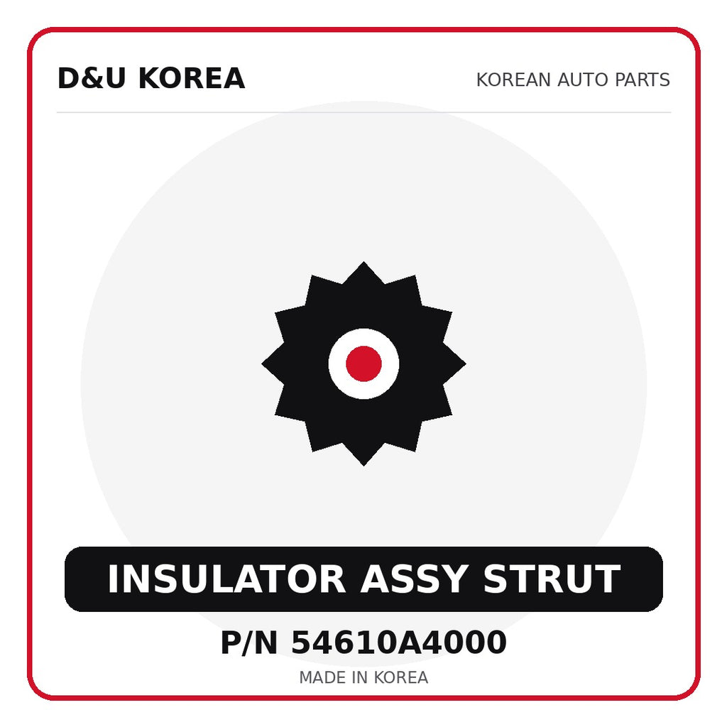 Genuine Mobis INSULATOR ASSY STRUT 54610A4000 - Korean auto parts from D&U Korea