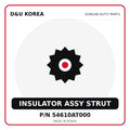 Genuine Mobis INSULATOR ASSY STRUT 54610AT000 - Korean auto parts from D&U Korea