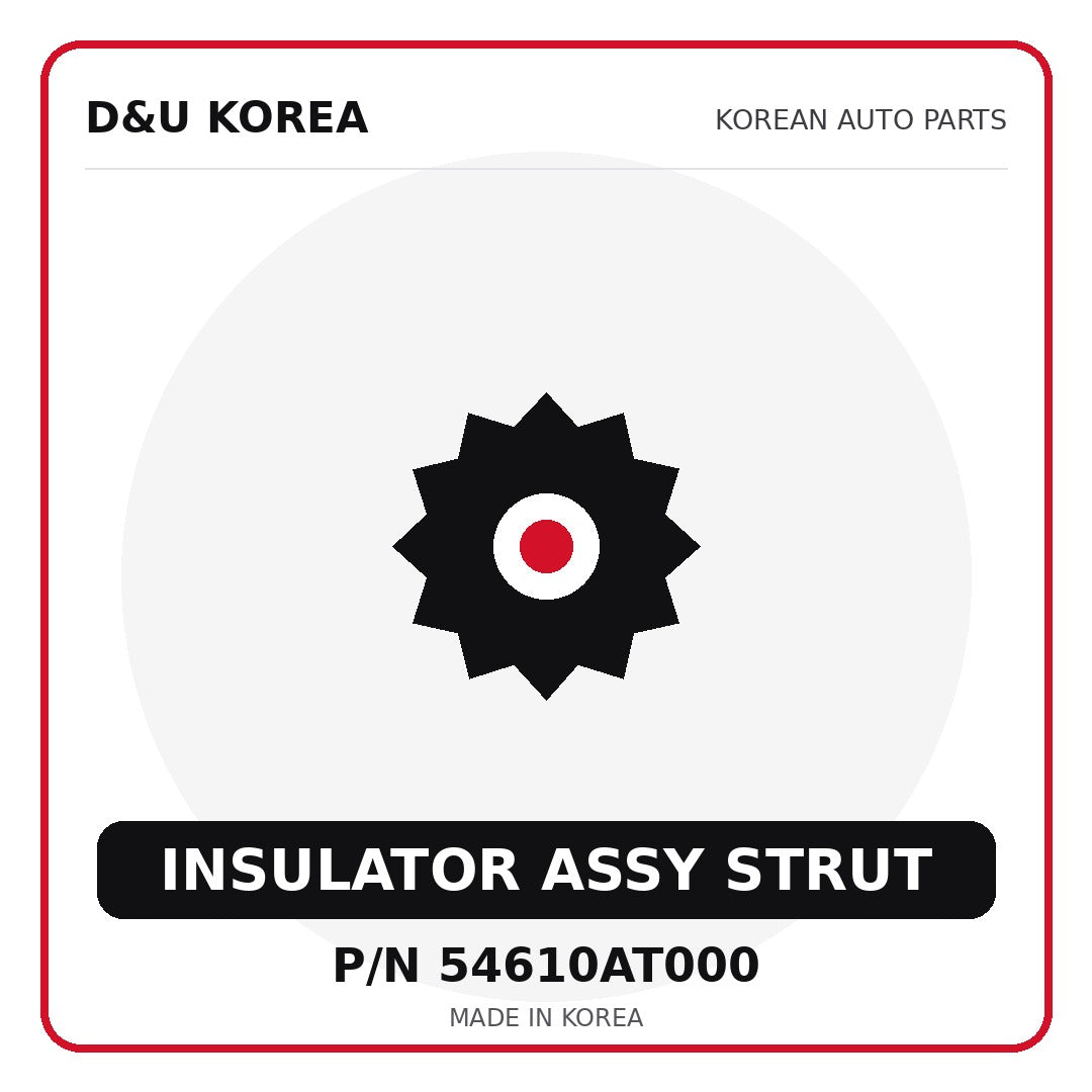Genuine Mobis INSULATOR ASSY STRUT 54610AT000 - Korean auto parts from D&U Korea