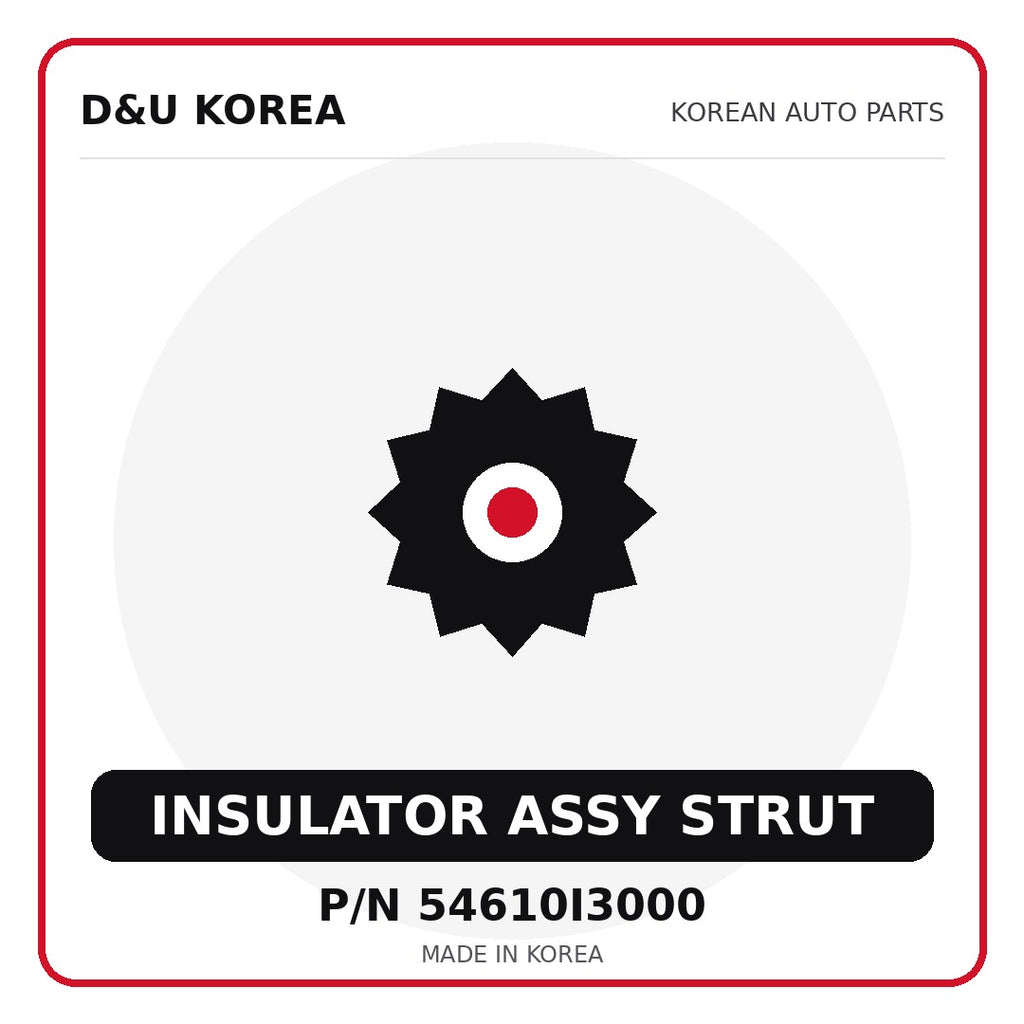 Genuine Mobis INSULATOR ASSY STRUT 54610I3000 - Korean auto parts from D&U Korea