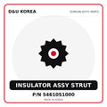 Genuine Mobis INSULATOR ASSY STRUT 54610S1000 - Korean auto parts from D&U Korea