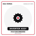 Genuine Mobis INVERTER ASSY 928198D000 for Korean vehicles | D&U Korea