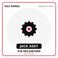 Genuine Mobis JACK ASSY 0911067000 for Korean vehicles | D&U Korea