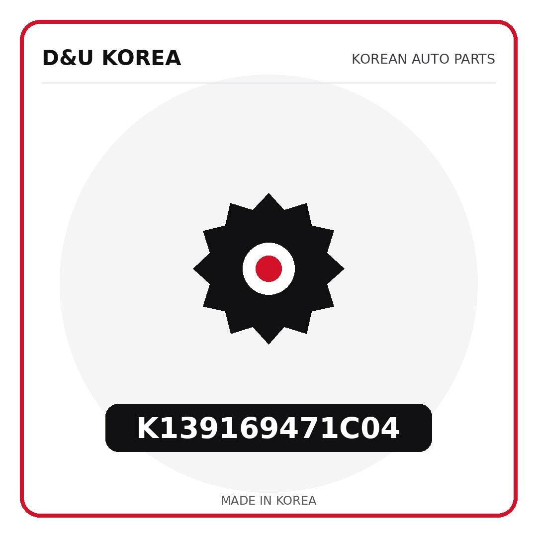 Genuine Mobis K139169471C04  for Korean vehicles | D&U Korea