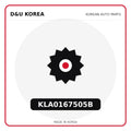 Genuine Mobis KLA0167505B  for Korean vehicles | D&U Korea