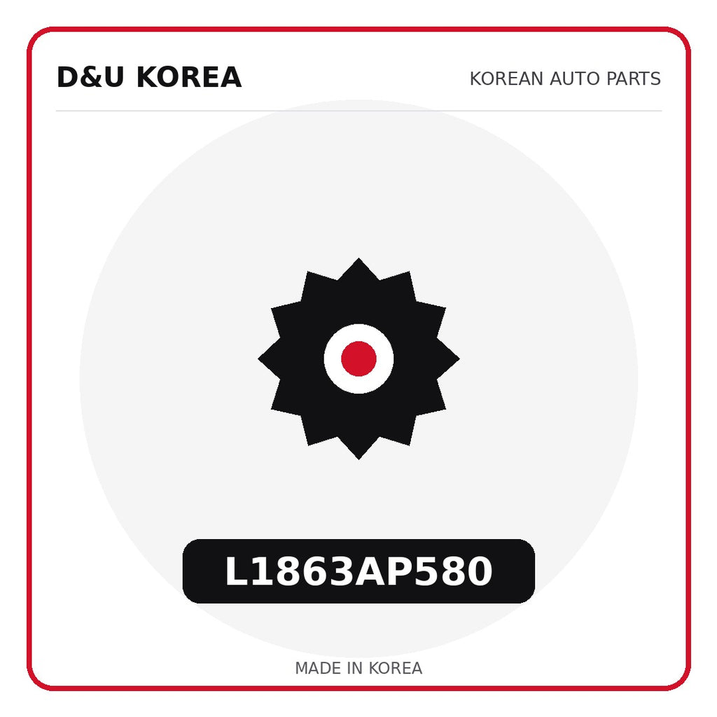Genuine Mobis L1863AP580  for Korean vehicles | D&U Korea