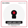 Genuine Mobis LAMP ASSY FOG AA33151510C for Korean vehicles | D&U Korea