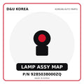 Genuine Mobis LAMP ASSY MAP 9285038000ZQ for Korean vehicles | D&U Korea