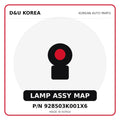 Genuine Mobis LAMP ASSY MAP 928503K001X6 for Korean vehicles | D&U Korea