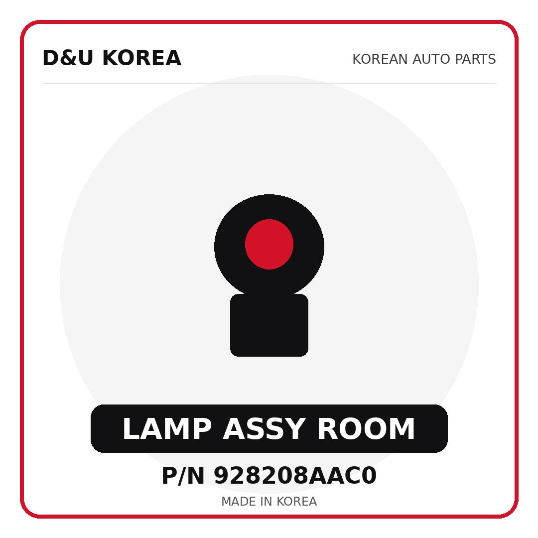 Genuine Mobis LAMP ASSY ROOM 928208AAC0 for Korean vehicles | D&U Korea