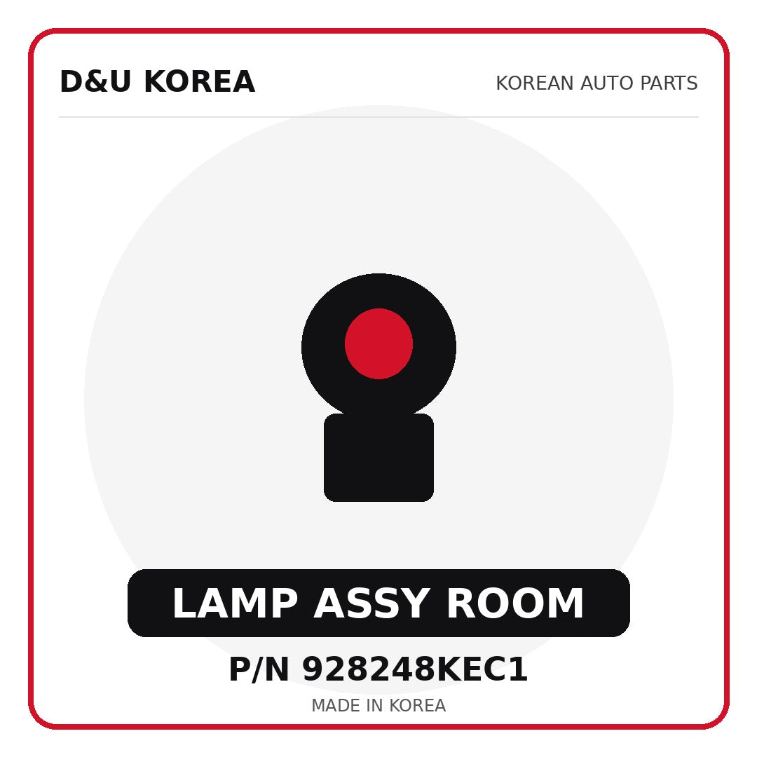 Genuine Mobis LAMP ASSY ROOM 928248KEC1 for Korean vehicles | D&U Korea