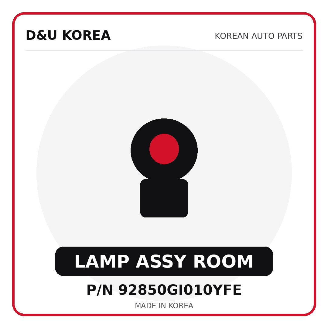 Genuine Mobis LAMP ASSY ROOM 92850GI010YFE for Korean vehicles | D&U Korea
