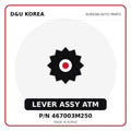 Genuine Mobis LEVER ASSY ATM 467003M250 - Korean auto parts from D&U Korea