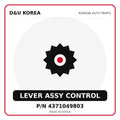 Genuine Mobis LEVER ASSY CONTROL 4371049803 for Korean vehicles | D&U Korea