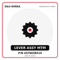 Genuine Mobis LEVER ASSY MTM 4370038510 - Korean auto parts from D&U Korea