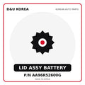 Genuine Mobis LID ASSY BATTERY AA96R52600G for Korean vehicles | D&U Korea