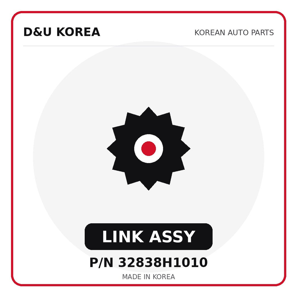 Genuine Mobis LINK ASSY 32838H1010 - Korean auto parts from D&U Korea