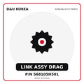 Genuine Mobis LINK ASSY DRAG 568105H501 for Korean vehicles | D&U Korea