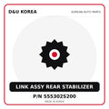 Genuine Mobis LINK ASSY REAR STABILIZER 555302S200 - Korean auto parts from D&U Korea