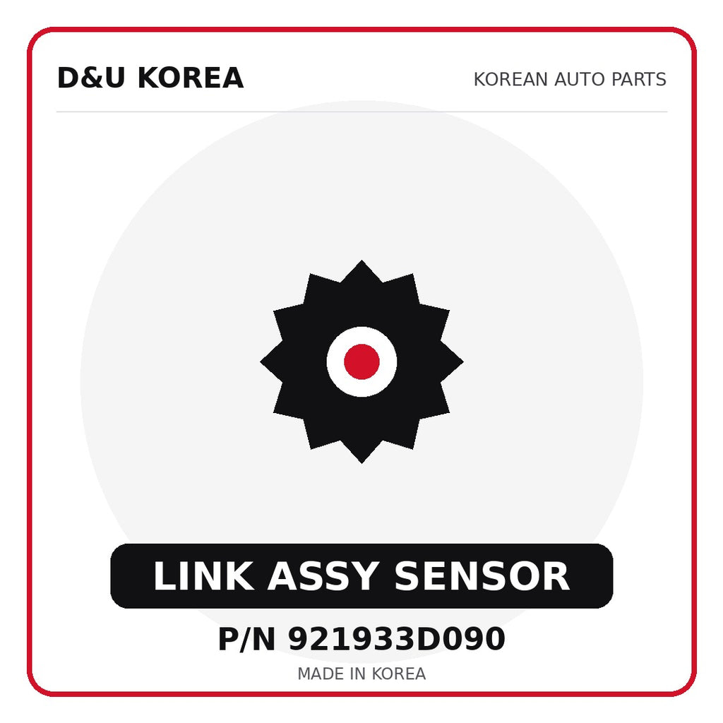 Genuine Mobis LINK ASSY SENSOR 921933D090 for Korean vehicles | D&U Korea