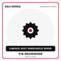 Genuine Mobis LINKAGE ASSY WINDSHIELD WIPER 982004E000 for Korean vehicles | D&U Korea