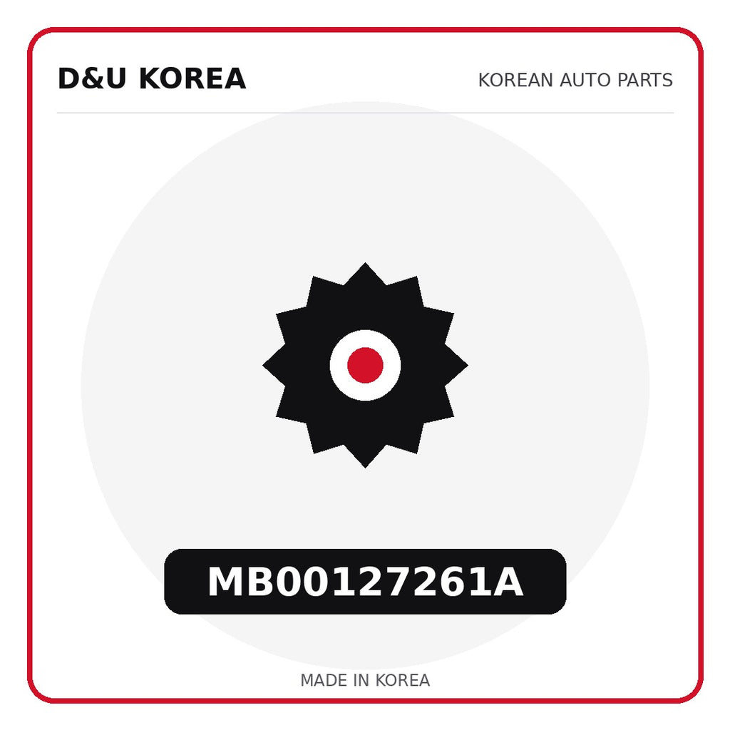 Genuine Mobis MB00127261A  for Korean vehicles | D&U Korea