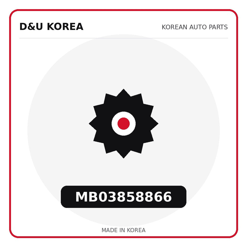 Genuine Mobis MB03858866  for Korean vehicles | D&U Korea