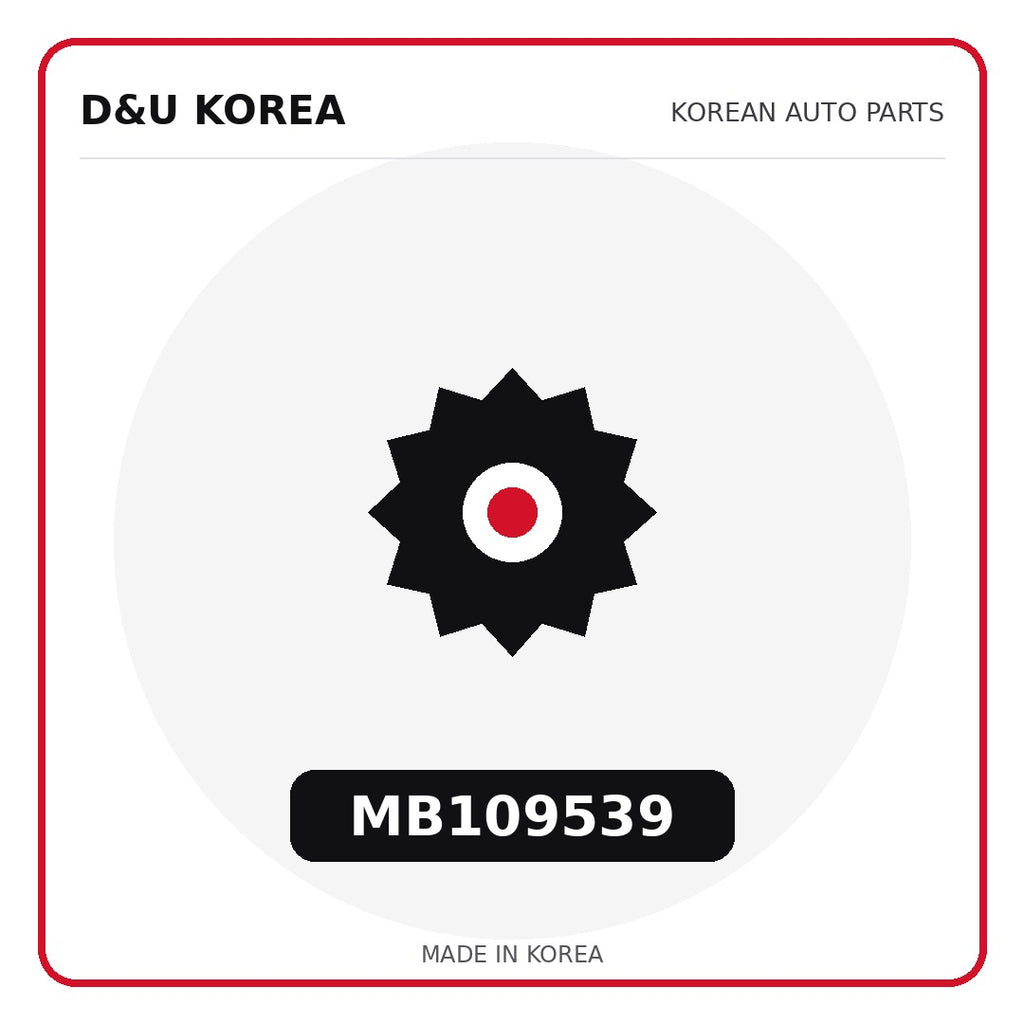 Genuine Mobis MB109539  for Korean vehicles | D&U Korea
