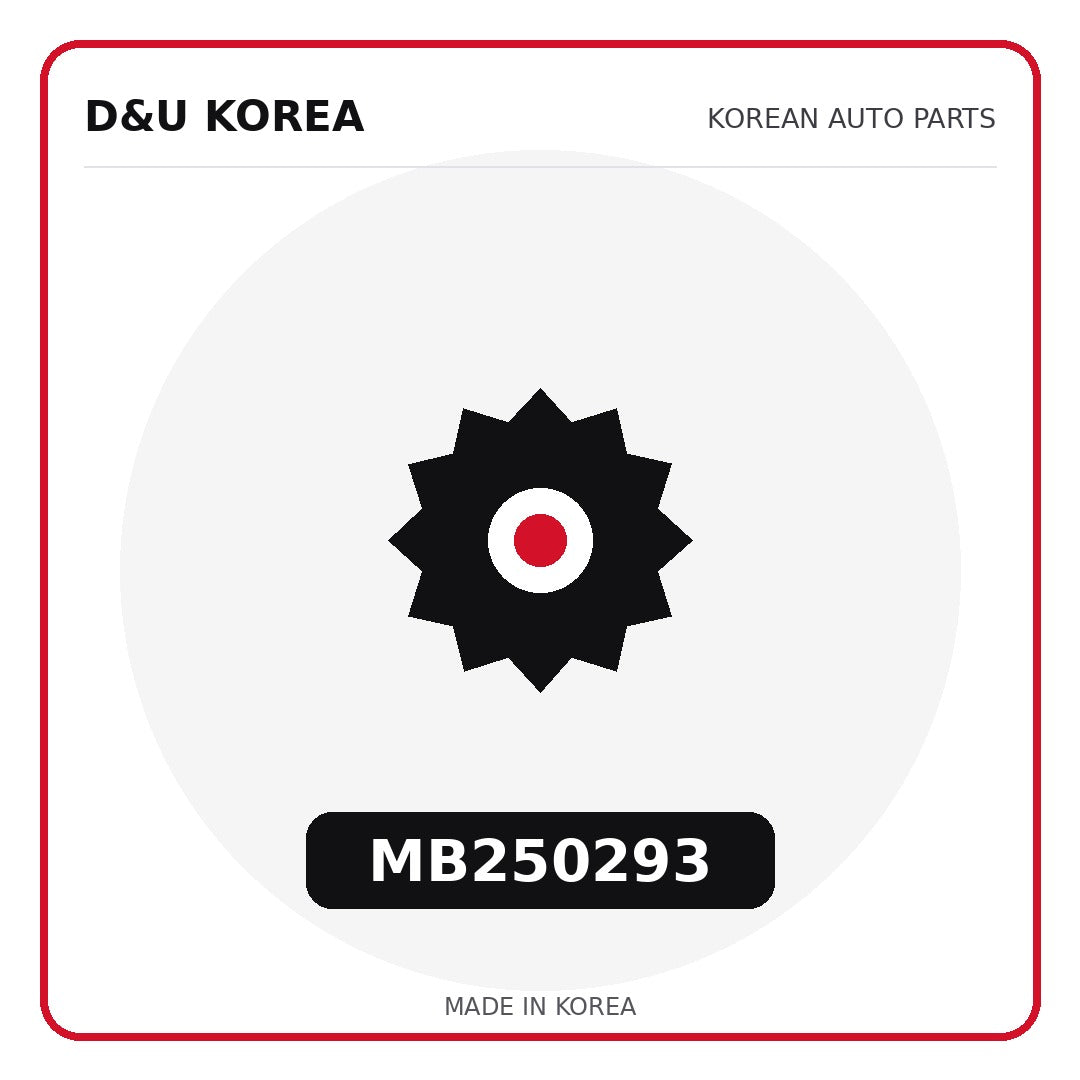 Genuine Mobis MB250293  for Korean vehicles | D&U Korea
